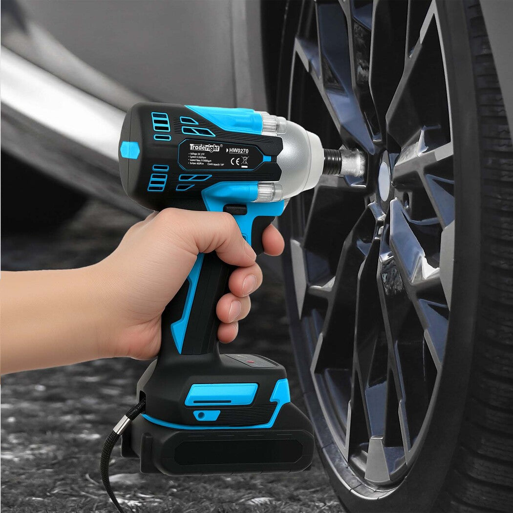 Traderight 21V Impact Driver Cordless400nm2x2.0Ahkit