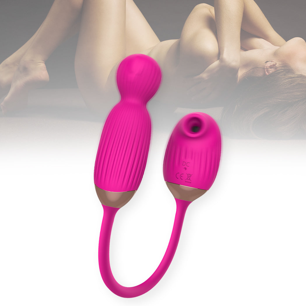 Urway Vibrator Masturbator Sucking Rotation Pink