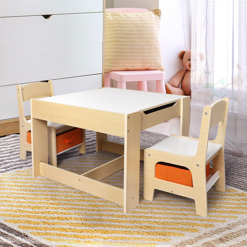 Bopeep Kids Table And Chair Set Storage