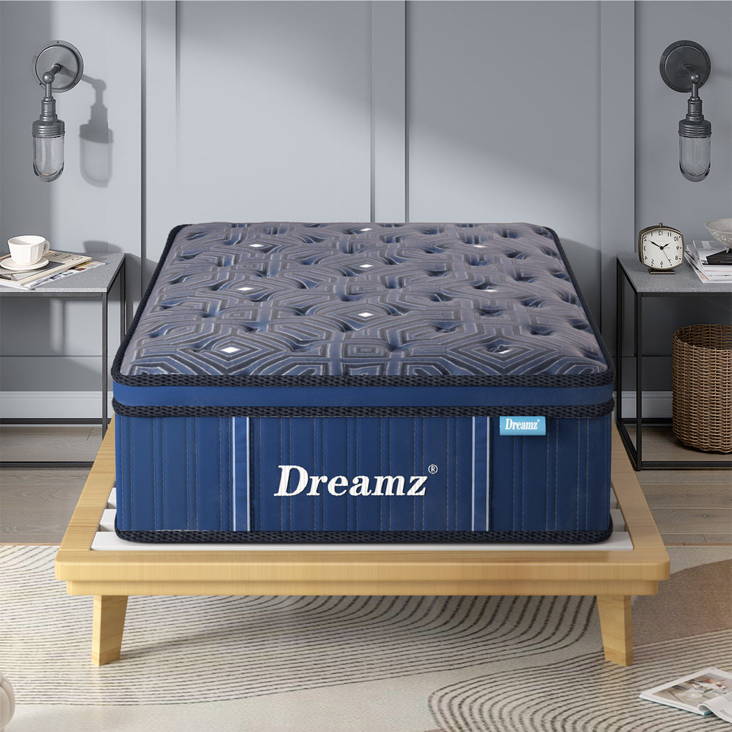 Dreamz Spring Mattress Euro Top All Sizes 30Cm