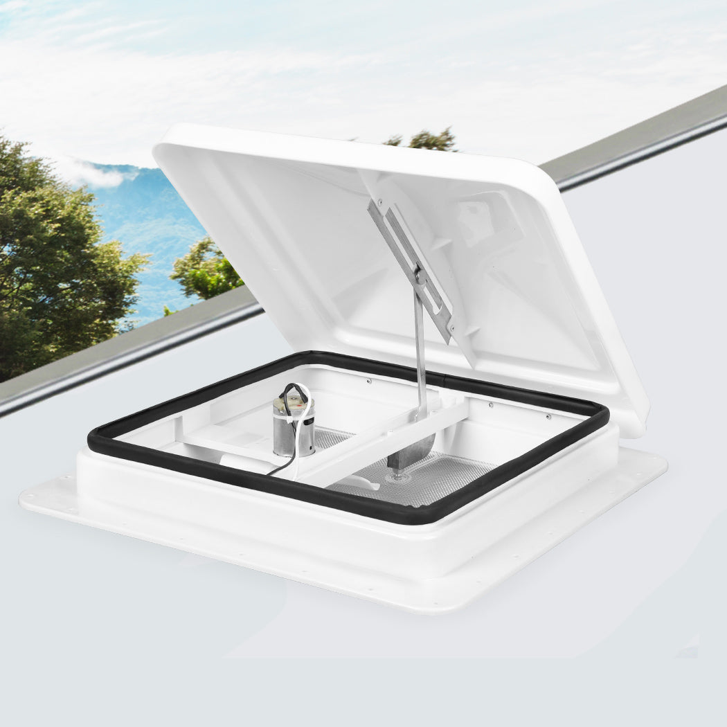 12V Roof Vent Fan Air Efficient Ventilation For Rvs And Campers