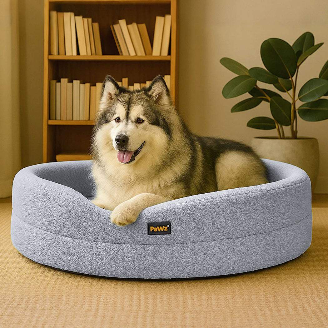 Pawz Pet Orthopedic Calming Bed Memory Foam Dog Sofa