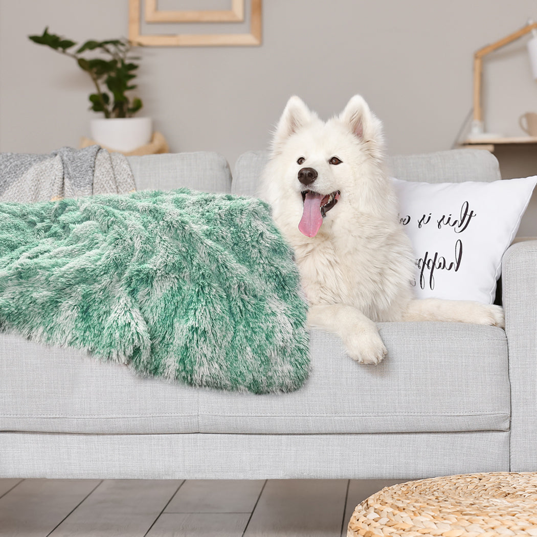 Pawz Dog Blanket Pet Cat Mat Puppy Warm Teal
