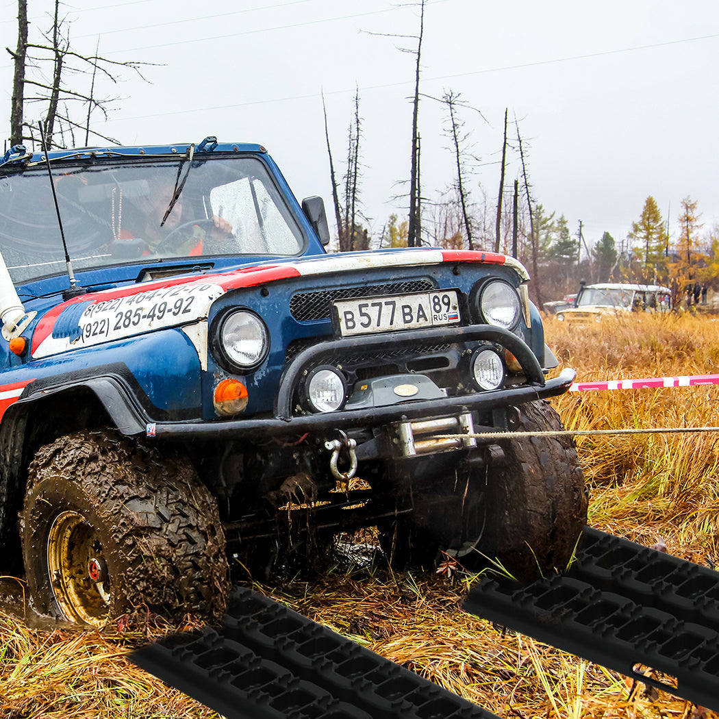 2X 4Wd Recovery Tracks Boards Black