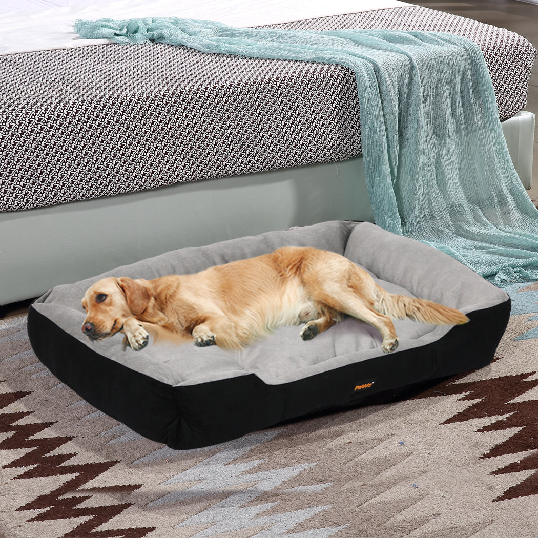 Pawz Pet Bed Dog Beds Bedding Mattress L Black Large