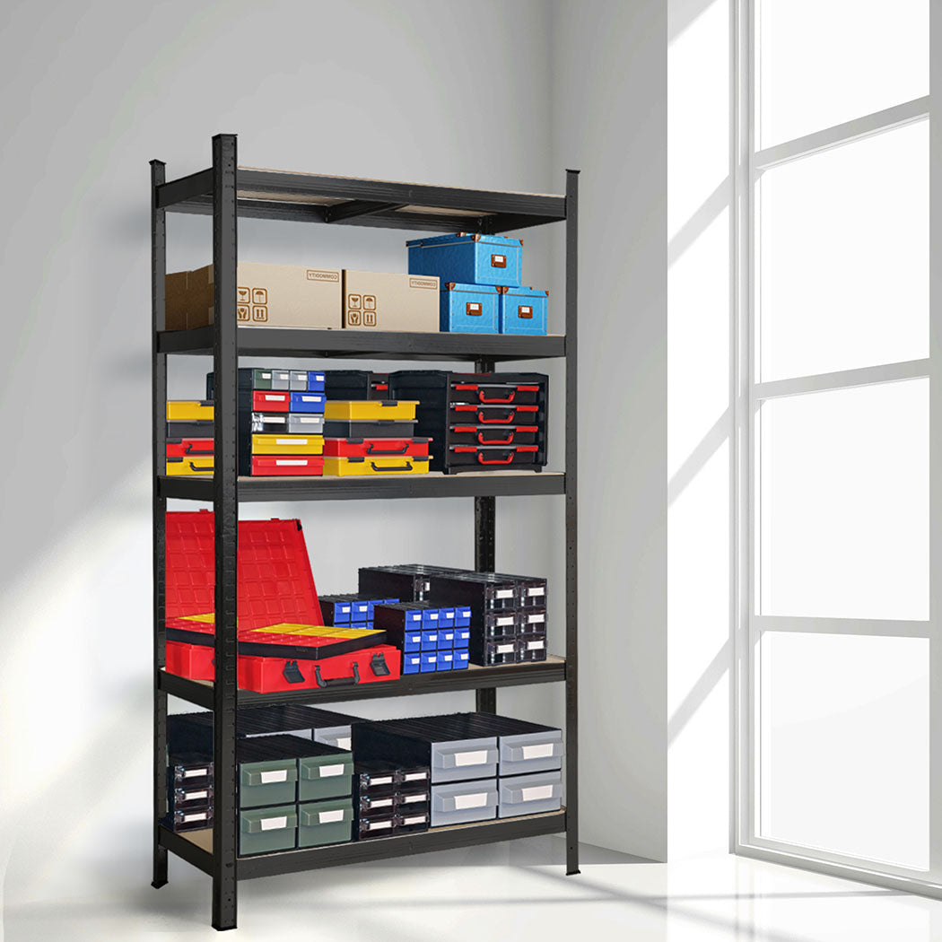 Traderight Large Garage Shelving Unit 1.8M Heavy Duty Metal Storage Rack