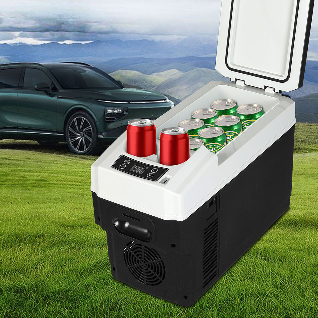 Spector Car Fridge 12V Mini Refrigerator Freezer Camping Travel Cooler