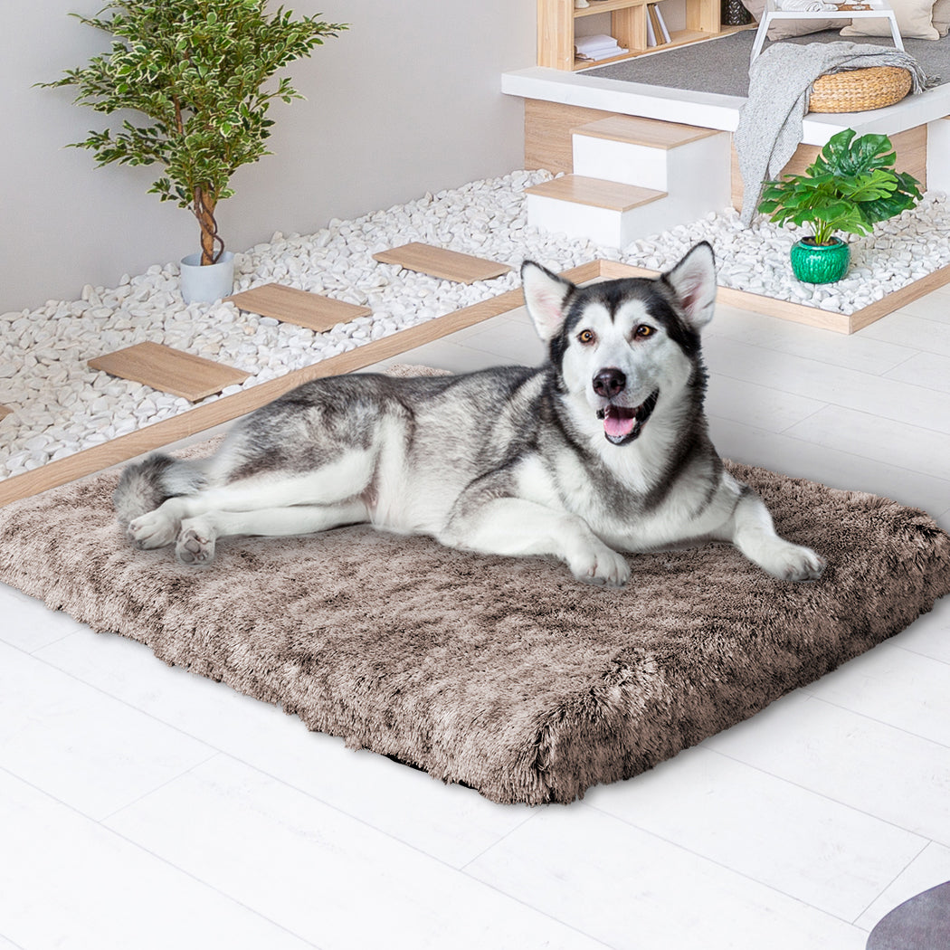 Pawz Dog Mat Pet Calming Bed Memory Xl Coffee Large
