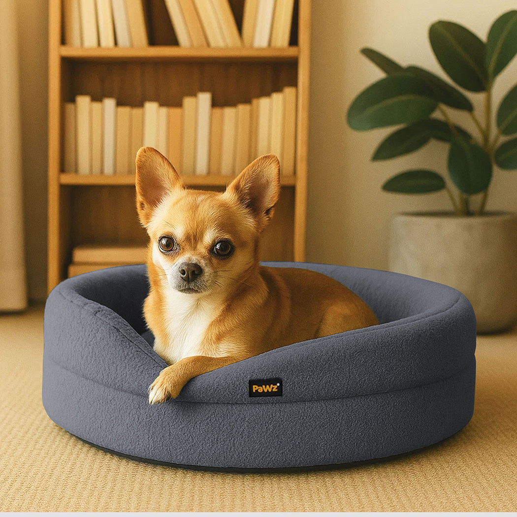 Pawz Pet Orthopedic Calming Bed Memory Foam Dog Sofa