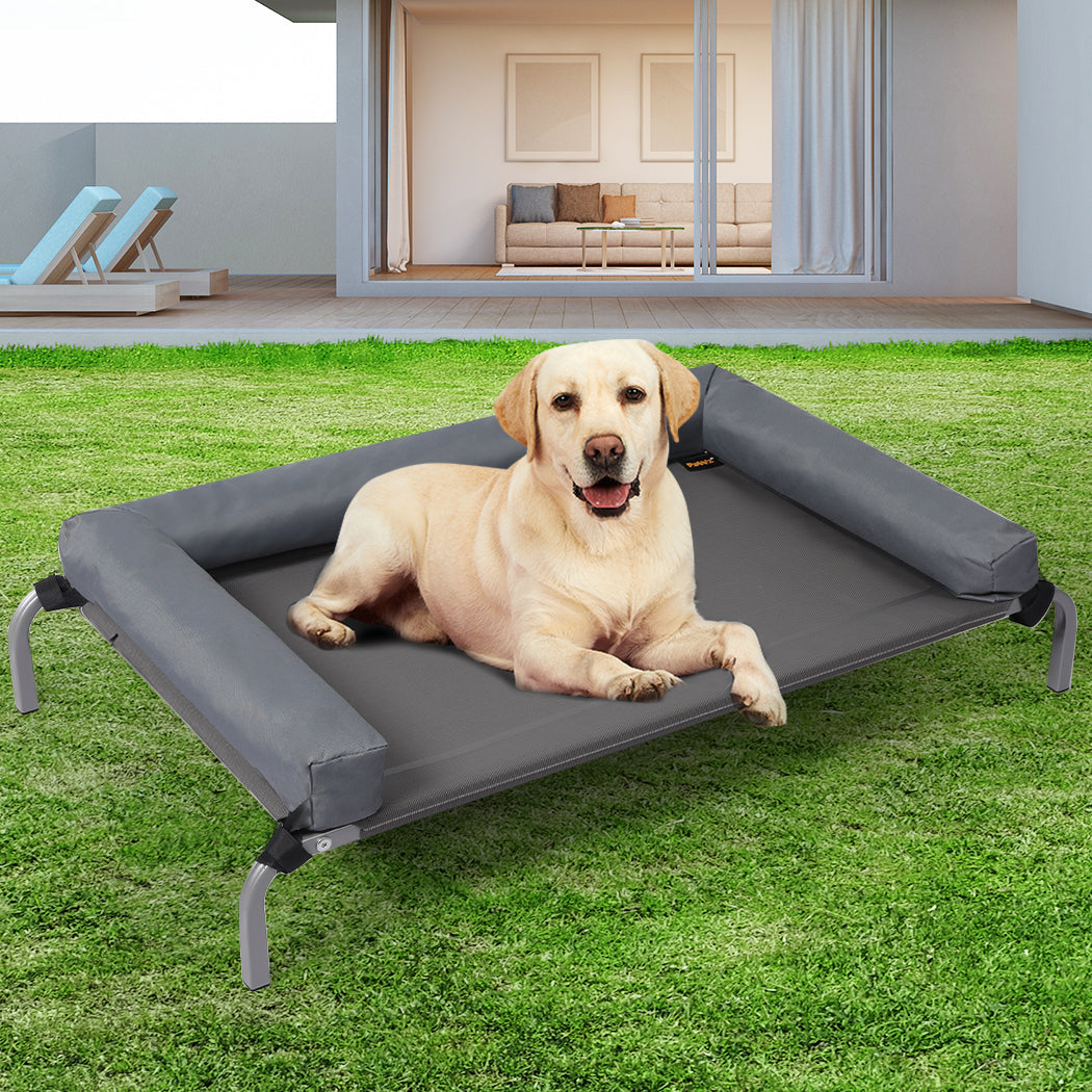Pawz Elevated Pet Bed Dog Puppy Cat M Medium