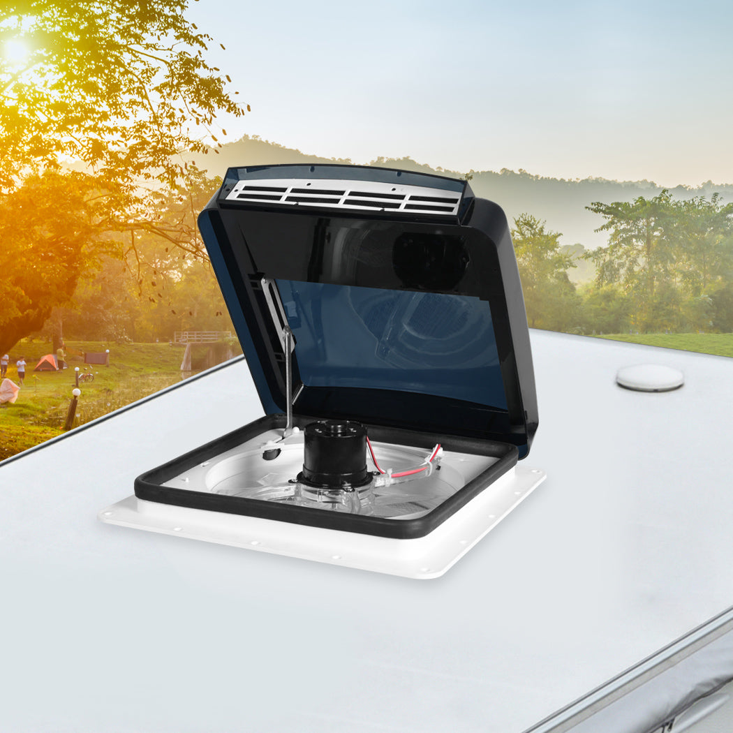 12V Roof Vent Hatch Air Efficient Ventilation For Rvs And Campers