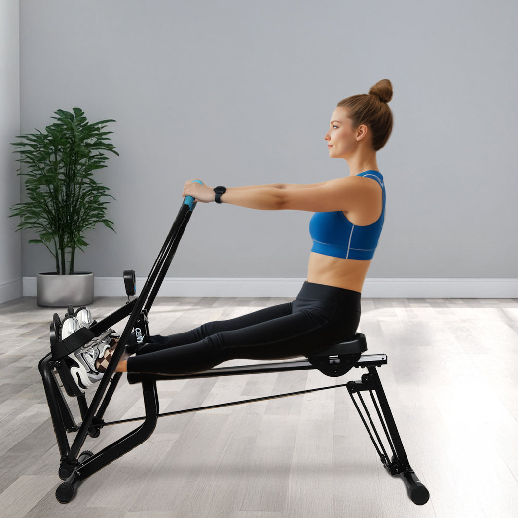 Centra 2 In 1 Rowing Machine Leg Press Workout Fitness