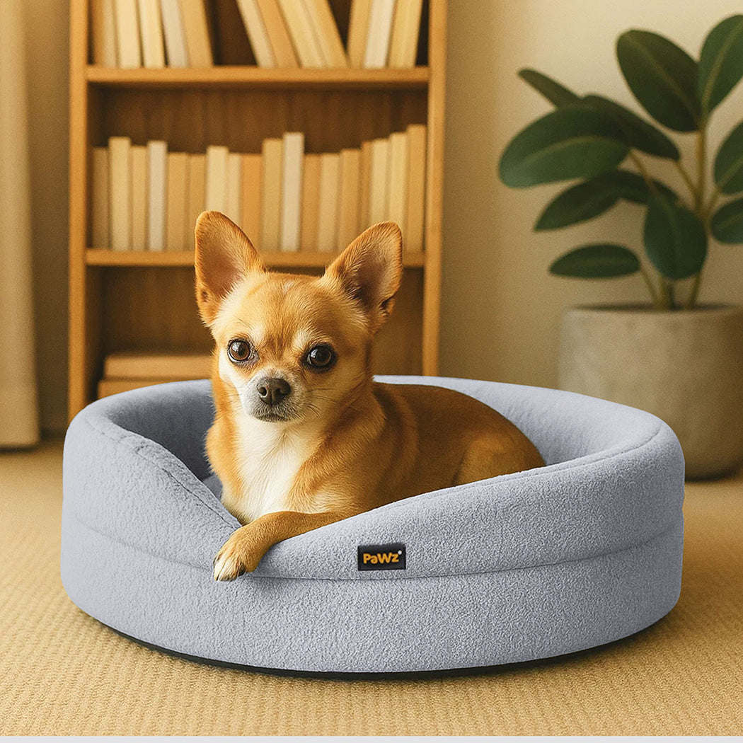 Pawz Pet Orthopedic Calming Bed Memory Foam Dog Sofa