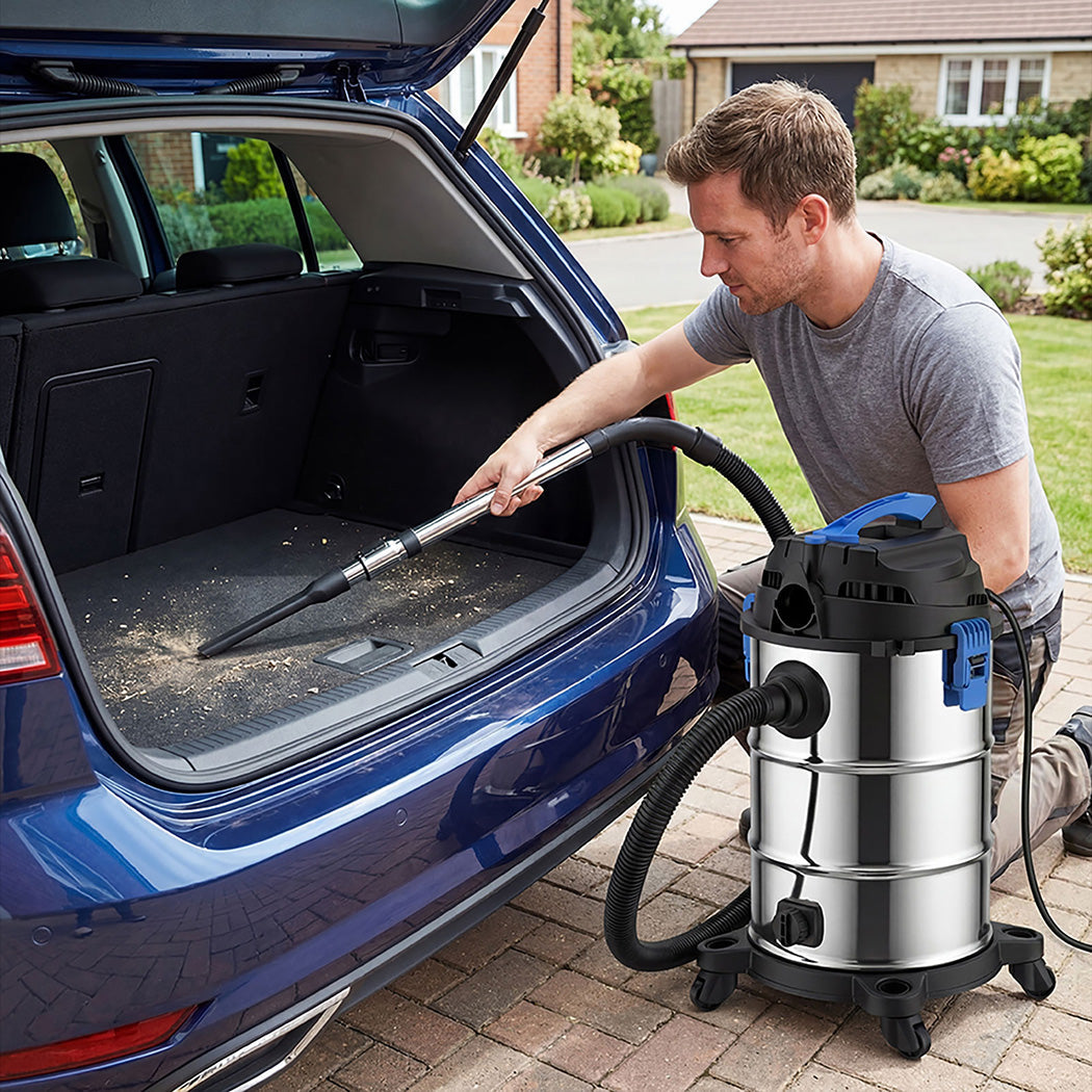 Spector 30L Wet Dry Vacuum Cleaner With Blower & Pto Outlet