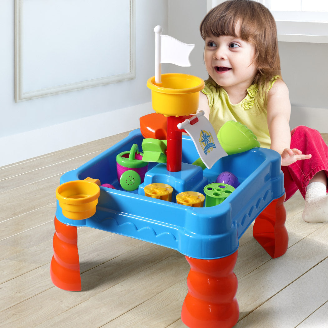 21Pc Kids Sand Water Activity Play Table