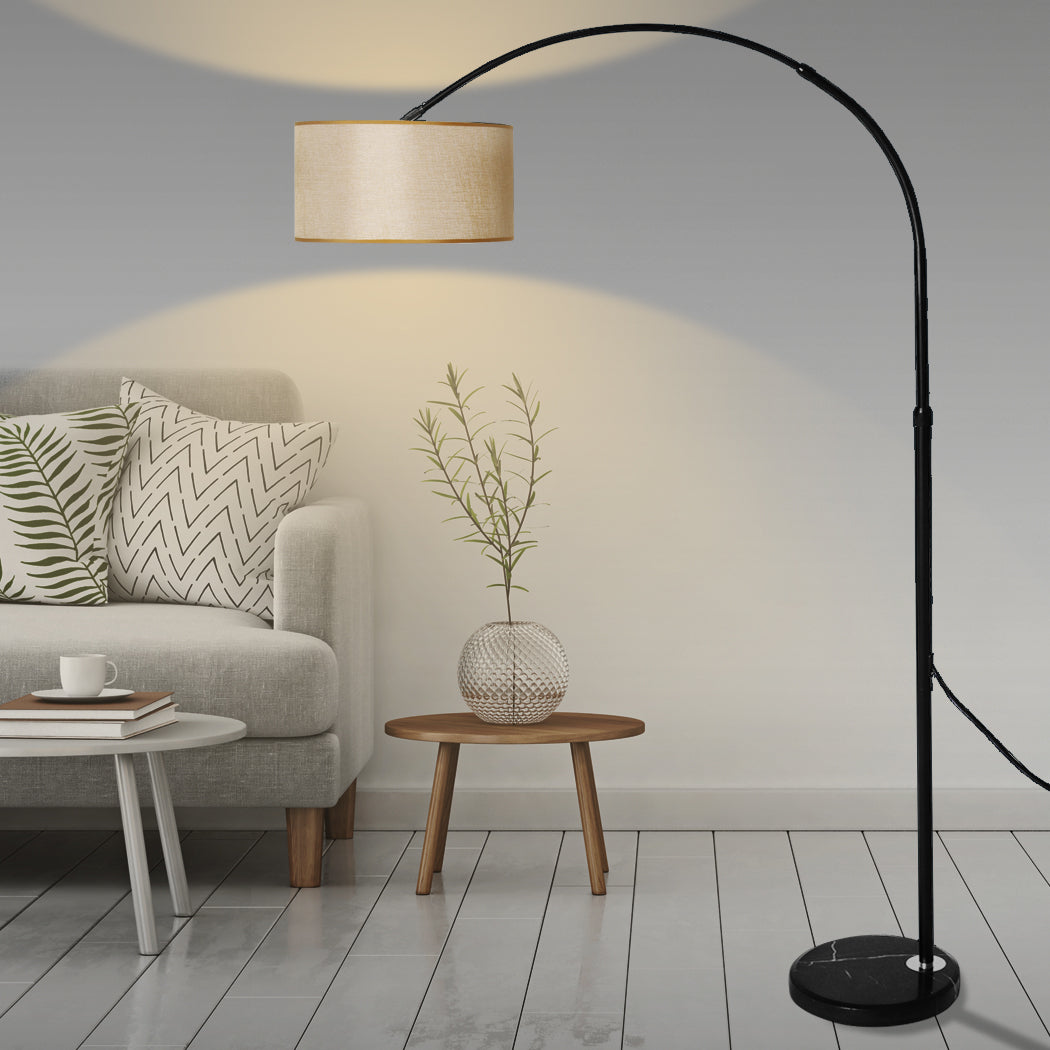 Emitto Modern Led Floor Lamp Reading Grey