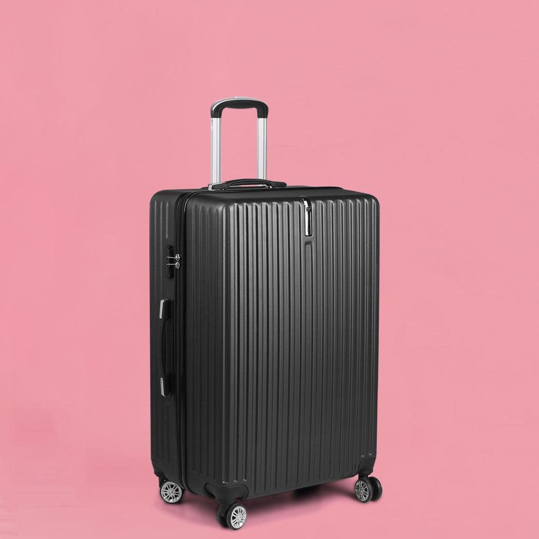Slimbridge 24" Inch Luggage Suitcase Black