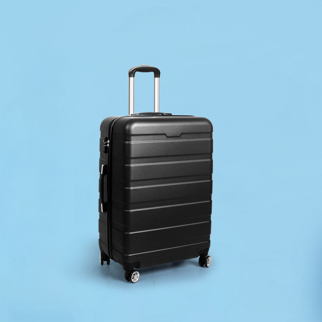 Slimbridge 24" Luggage Case Suitcase Black Inch