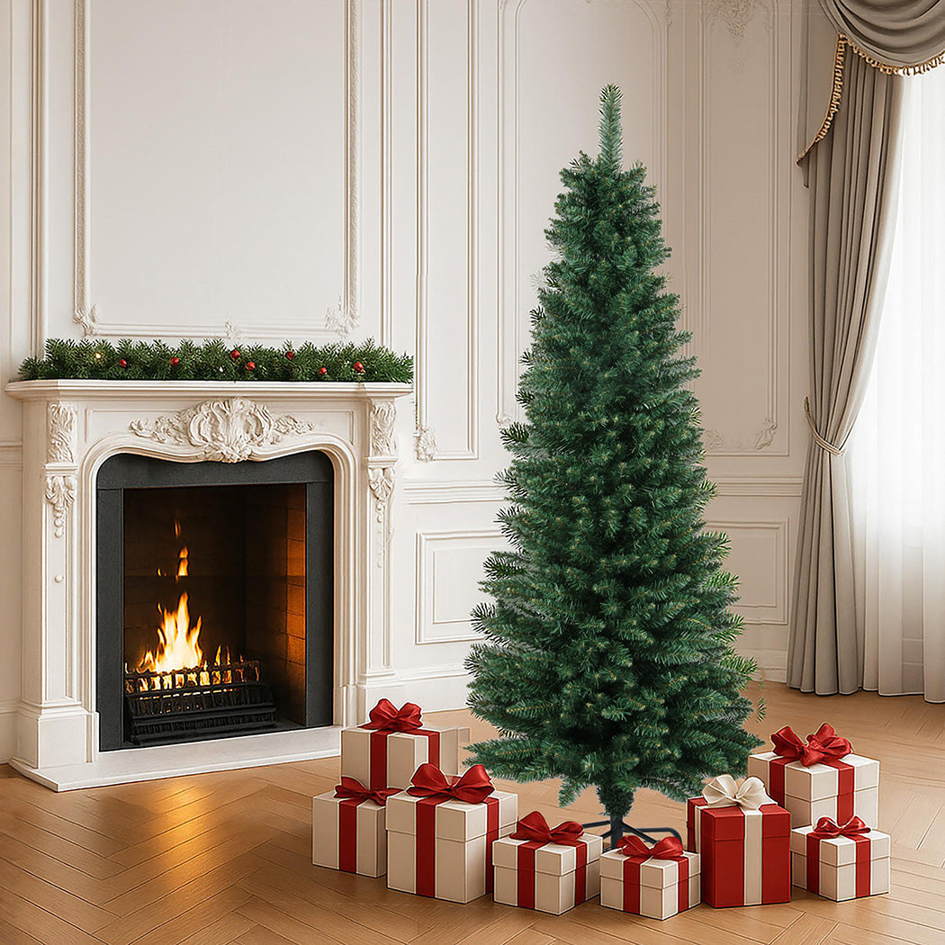 Santaco 1.5M 350 Tips Pencil Christmas Tree