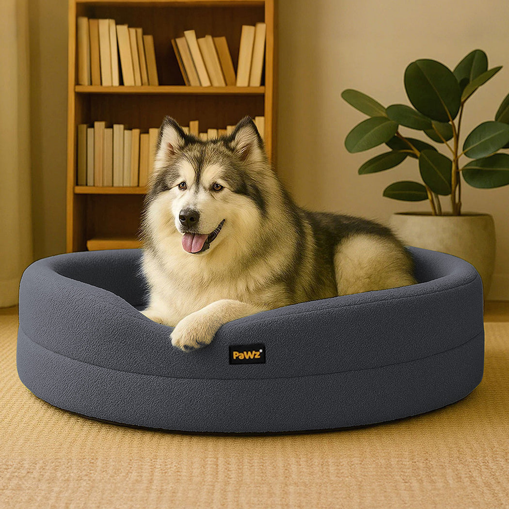 Pawz Pet Orthopedic Calming Bed Memory Foam Dog Sofa
