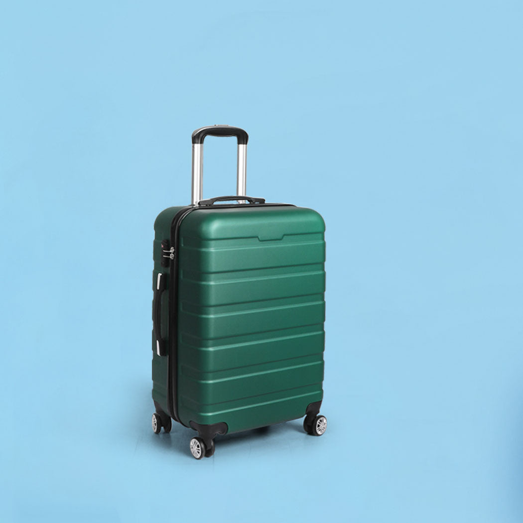 Slimbridge 20" Carry On Luggage Case Black Inch