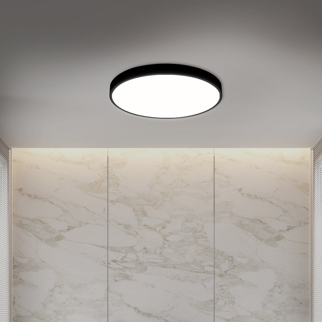 Emitto Ultra Thin 5Cm Led Ceiling Down 18W Black