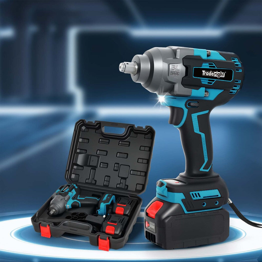 Traderight Cordless Impact Wrench 900N.M 4.0Ah Battery