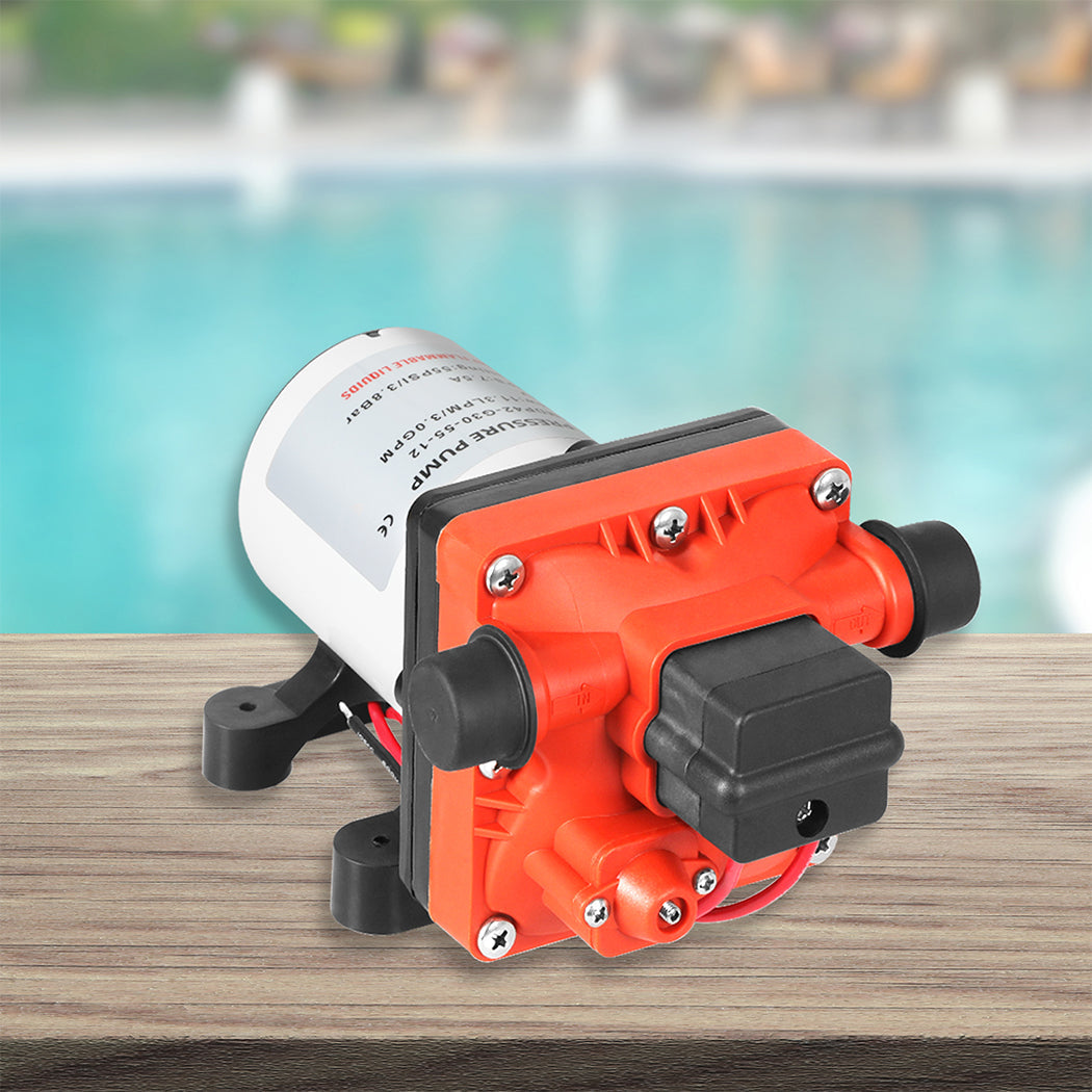 12V Water Pump High Pressure Fast Self Priming