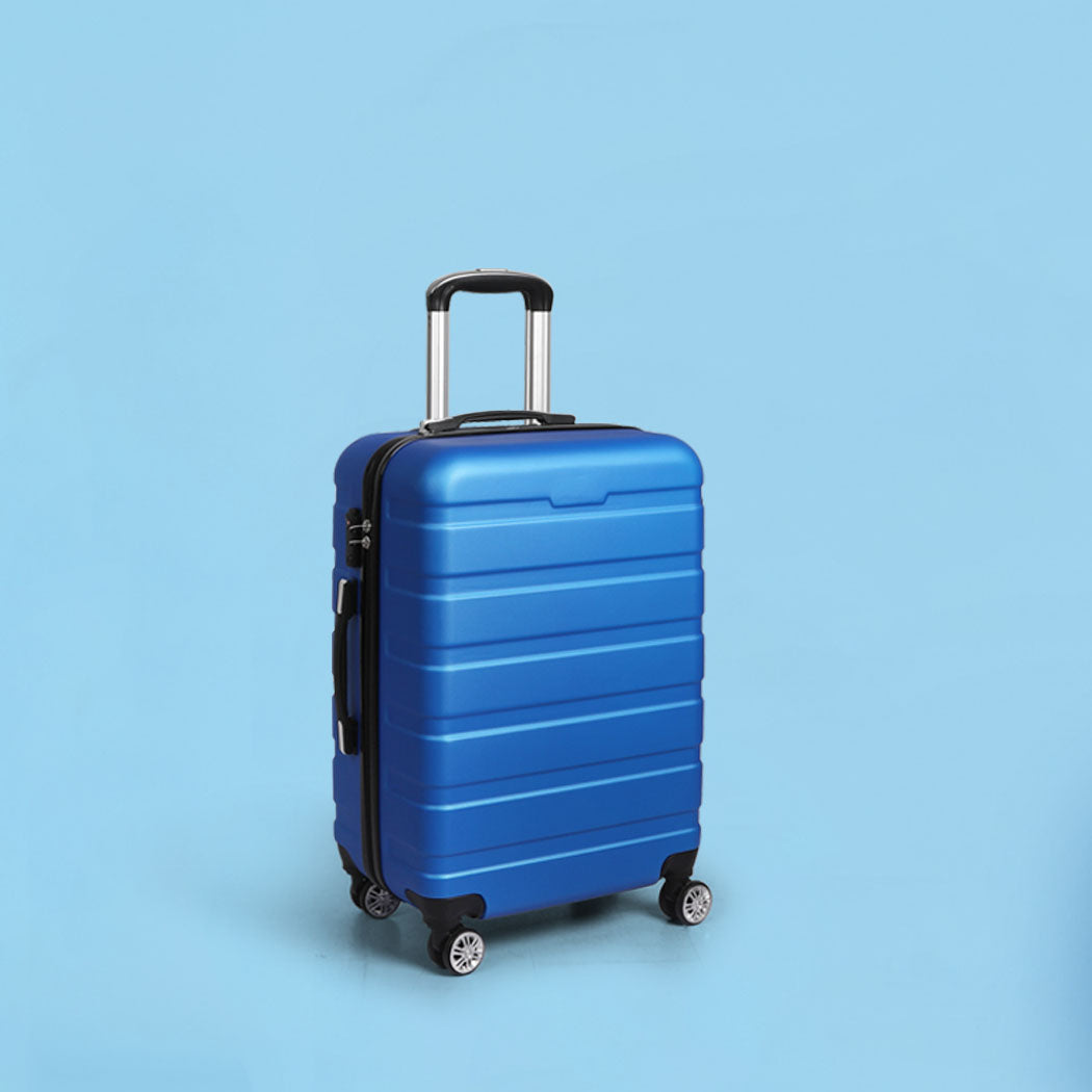 Slimbridge 20" Carry On Luggage Case Black Inch
