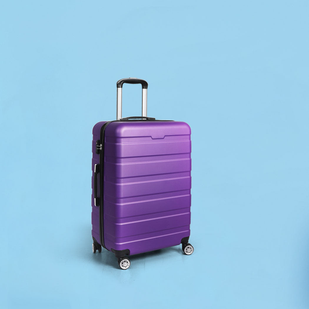 Slimbridge 20" Carry On Luggage Case Black Inch