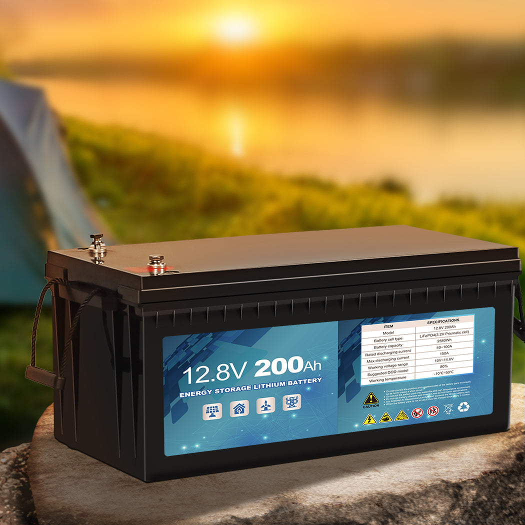 Galvan 12V Lithium Iron Lifepo4 Deep Cycle Rechargeable Battery