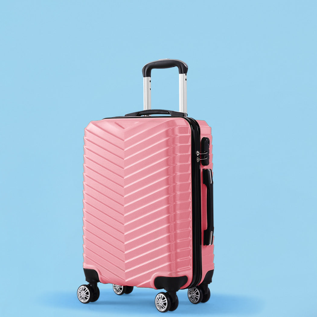 Slimbridge 28 Luggage Suitcase Travel Rose Gold Inch