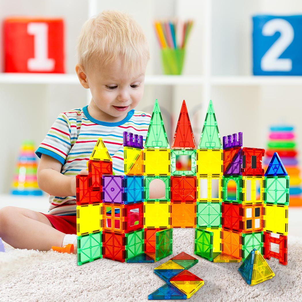 1 Sets of Bopeep 1 Sets Of Kids Mag - Netic Tiles Blocks Building