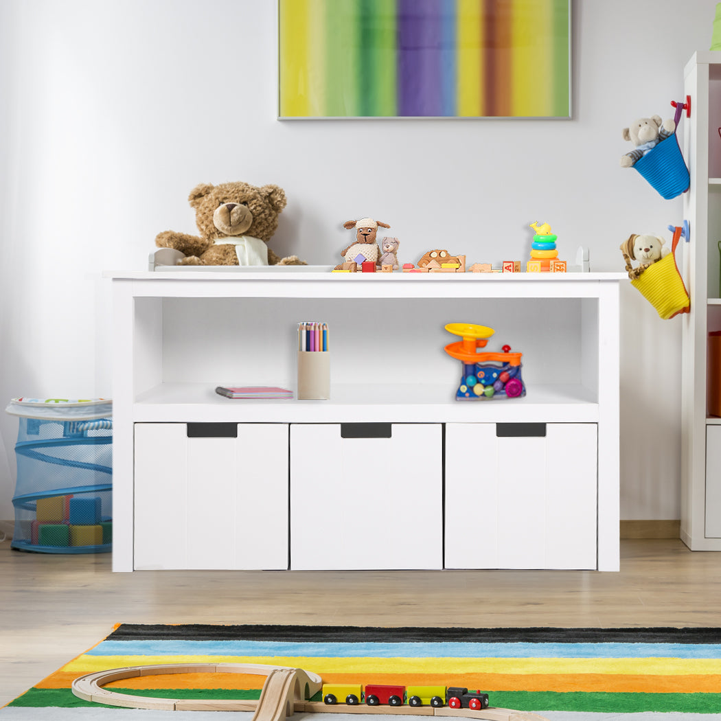 1 Sets of Hod Health & Home 1 Sets Of Levede Kids Toy Storage Unit Organiser