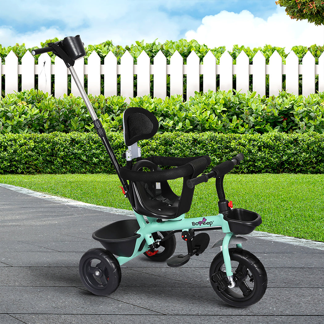 Bopeep Kids Tricycle Ride On Trike Toddler Green