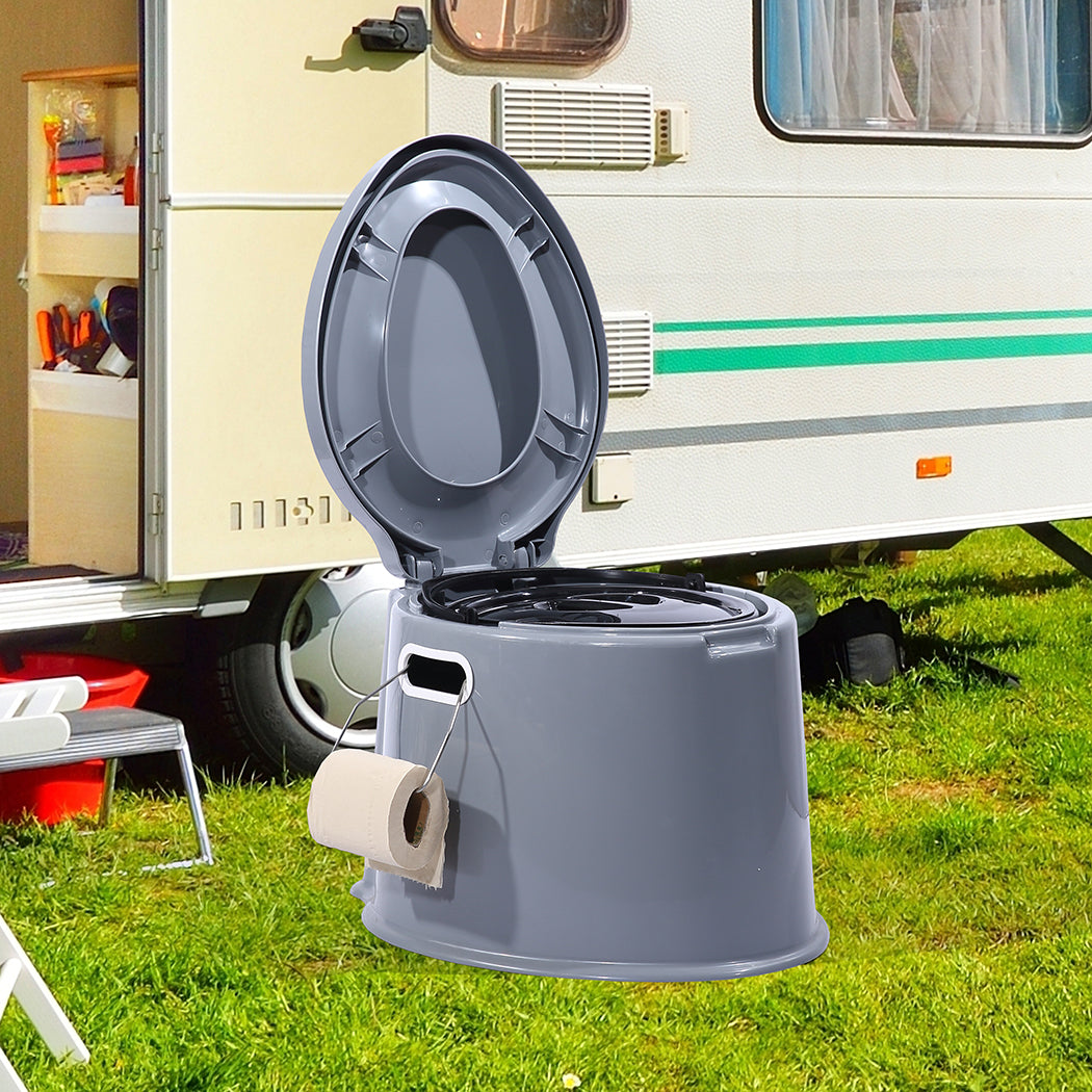 6L Camping Toilet Outdoor Potty For Travel Hiking Rv And Beach Use