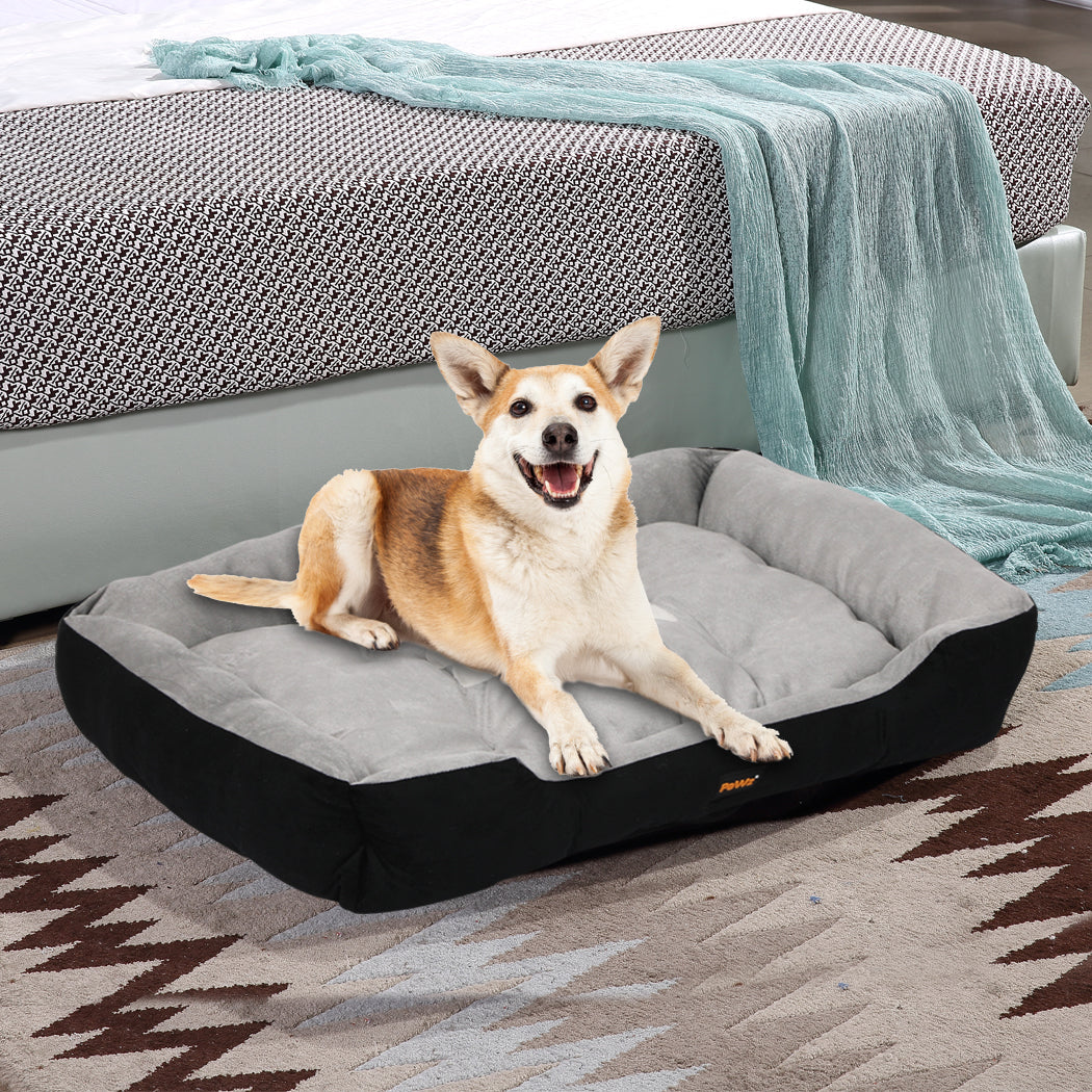 Pawz Pet Bed Dog Beds Bedding Mattress L Black Large