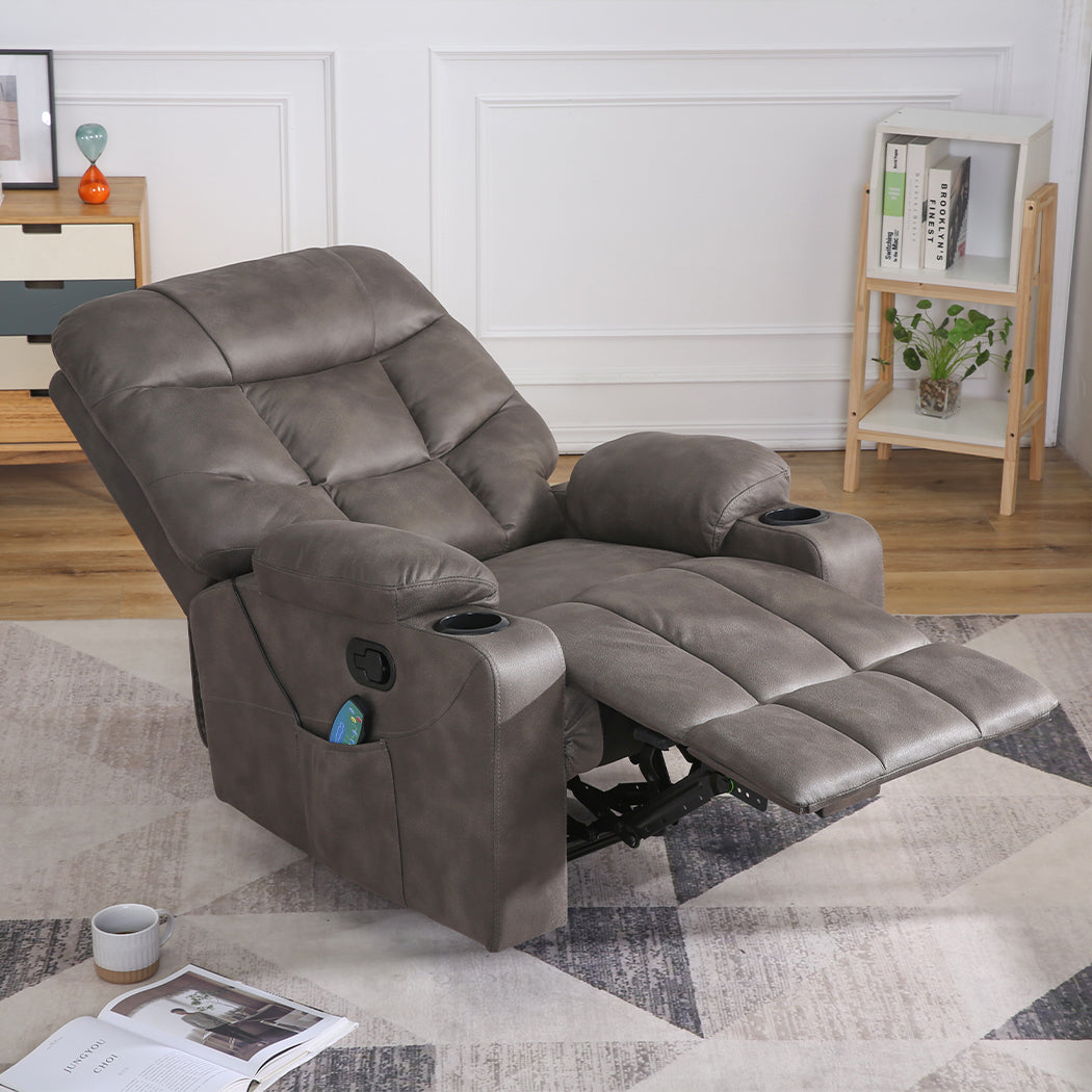 Electric Massage Chair 8 Point Relaxing Comfort For Home Or Office Use