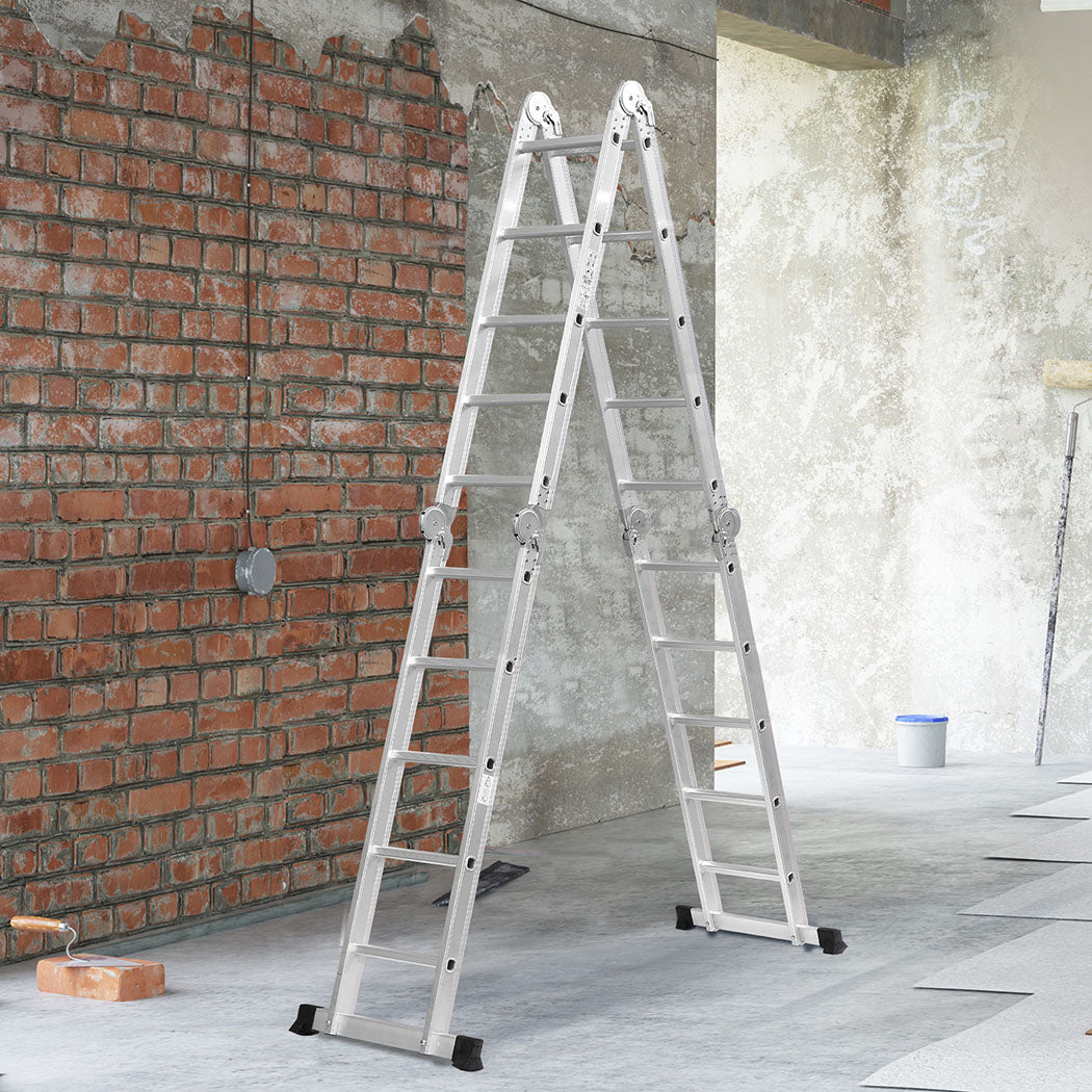Traderight Multi Purpose Ladder Aluminium