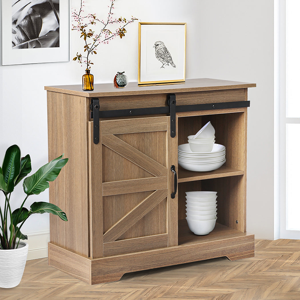 Buffet Sideboard Storage Cabinet Modern Organizer For Dining Room Living Space