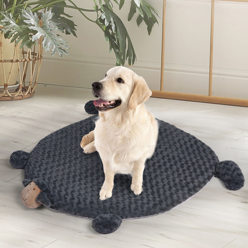 Pawz Pet Bed Cat Calming Dog Squeaky M Charcoal Medium