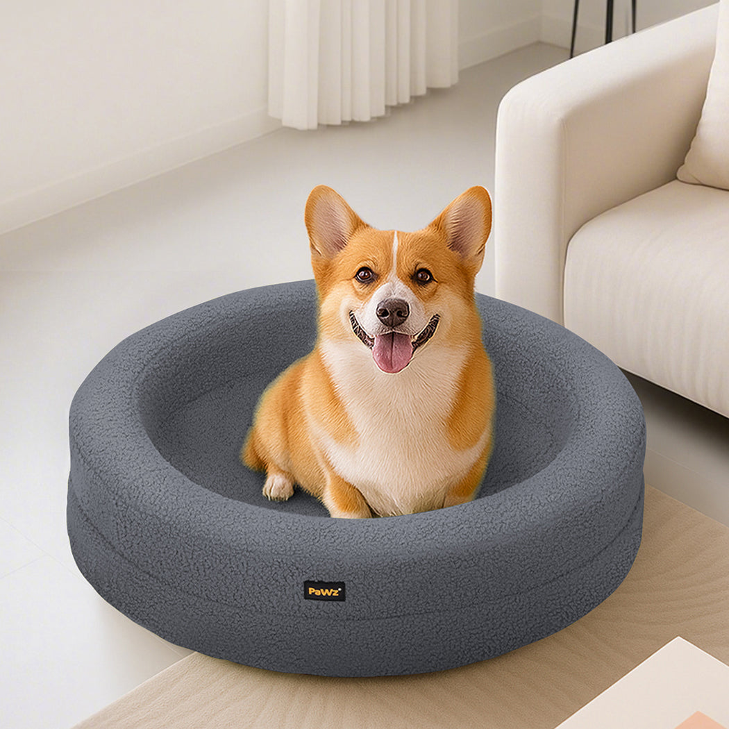 Pawz Pet Orthopedic Calming Bed Memory Foam Dog Sofa