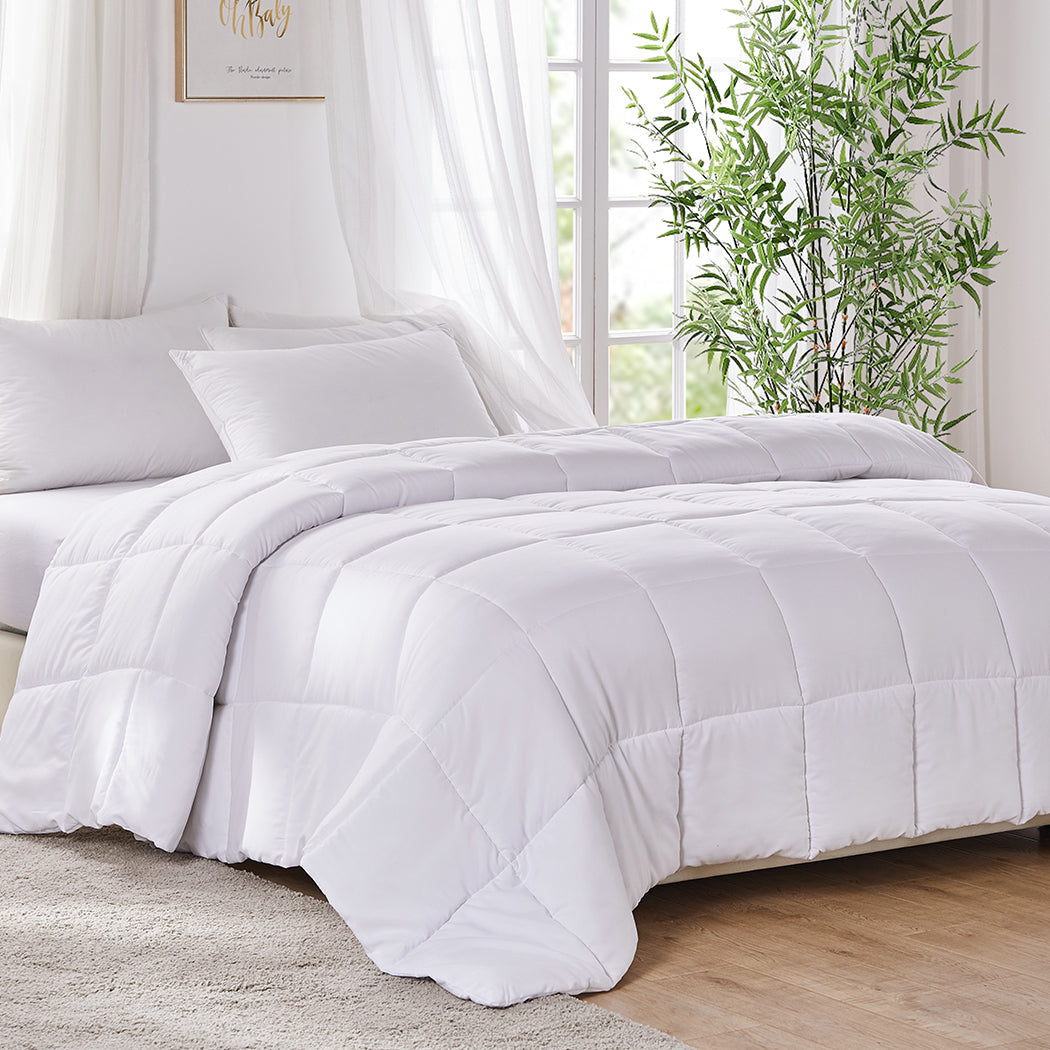 Dreamz 400Gsm All Season Bamboo Winter Quilt King Size
