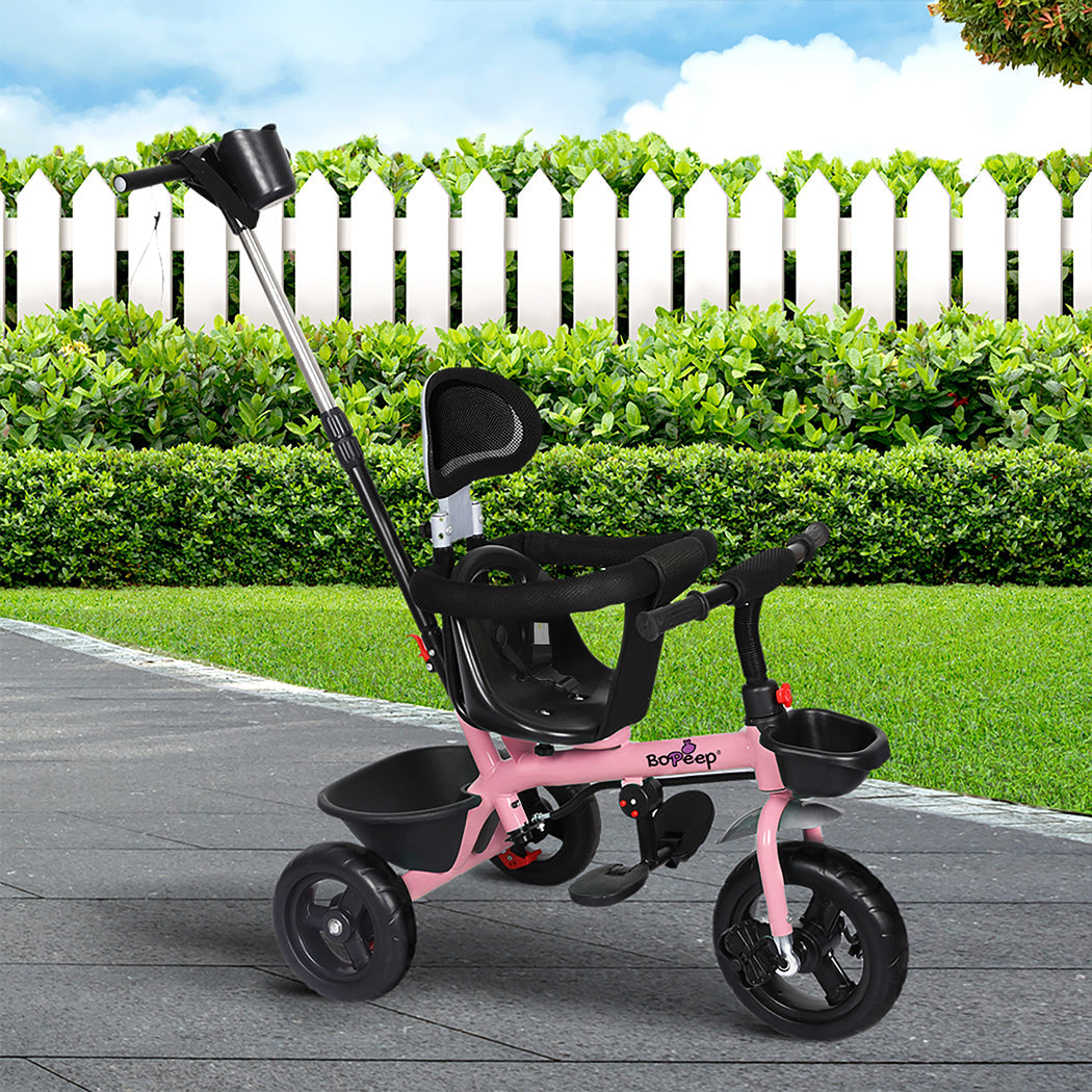 Bopeep Kids Tricycle Ride On Trike Toddler Pink