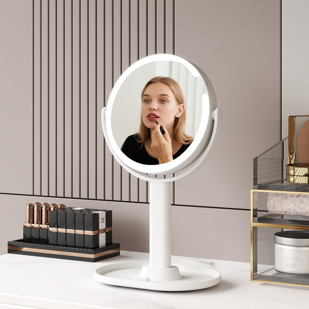 Yezi 10X Magnifying Makeup Mirror With Led Light
