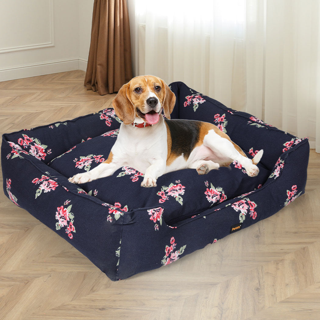 Pawz Dog Calming Bed Pet Cat Washable Xl Large