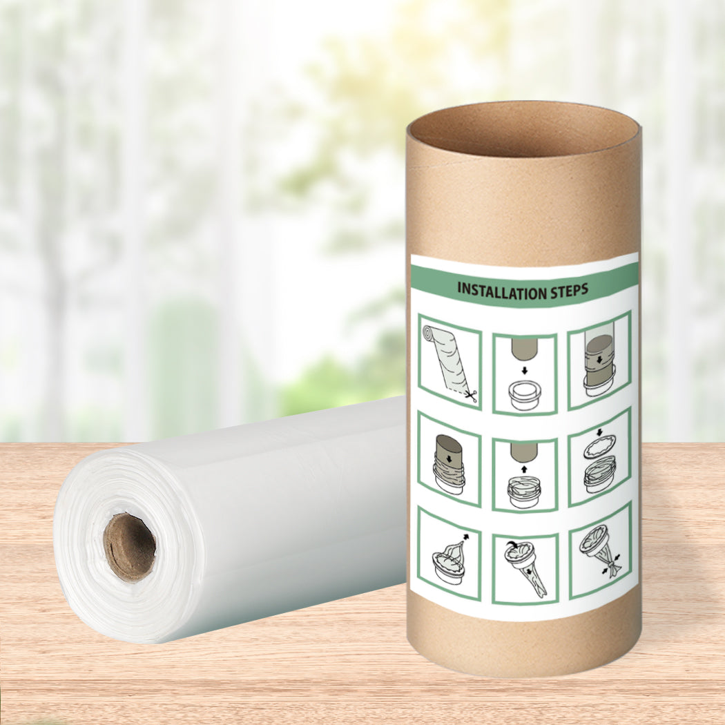 200M Nappy Bin Refill Kit Compatible Disposable Bags For Diaper Disposal System