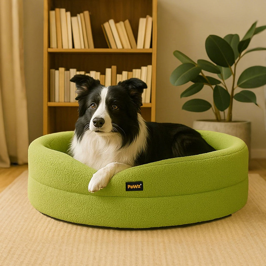 Pawz Pet Orthopedic Calming Bed Memory Foam Dog Sofa