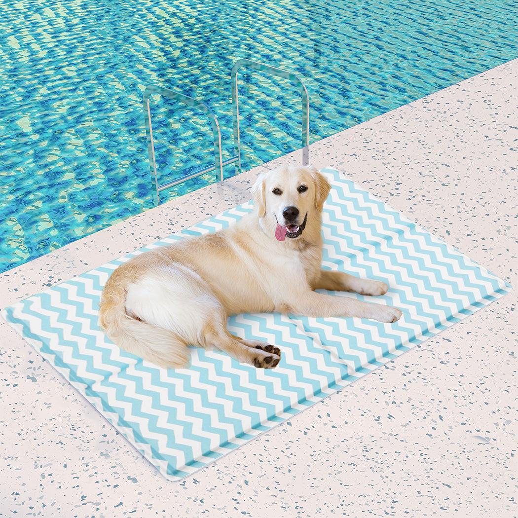 Pawz Pet Cooling Mat Xl Blue