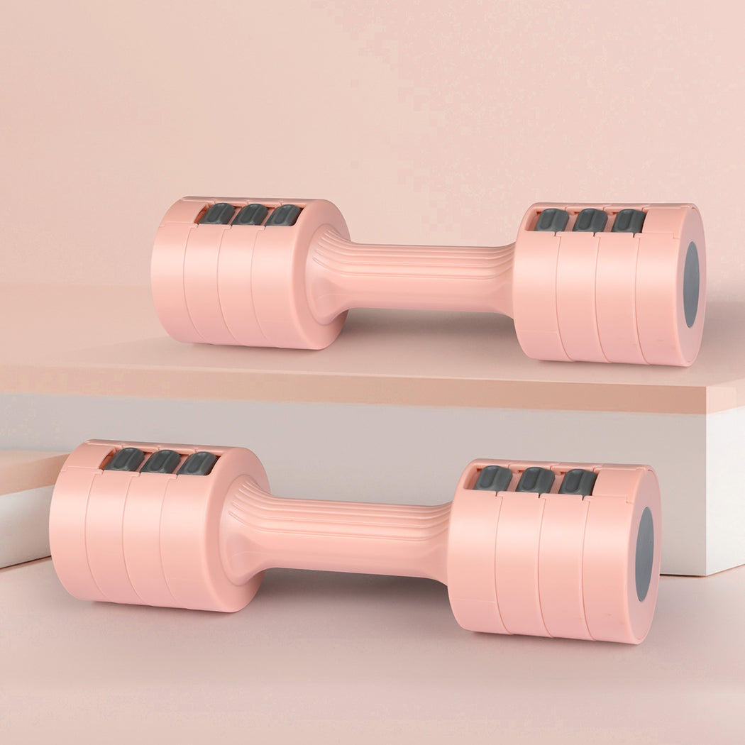 Centra A Pair Of 1Kg To 5Kg Dumbbells Pink
